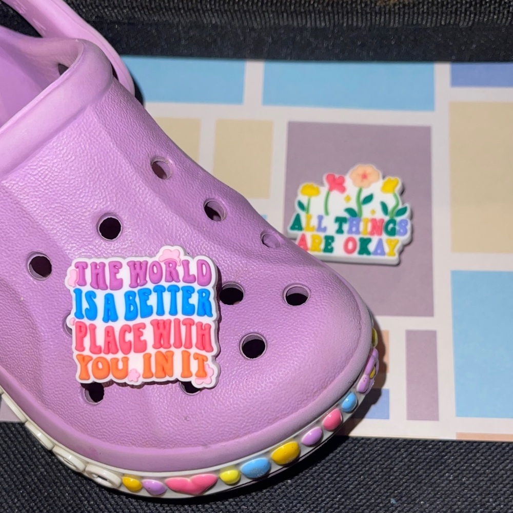 Jibbitz Self Love Colorful Charms